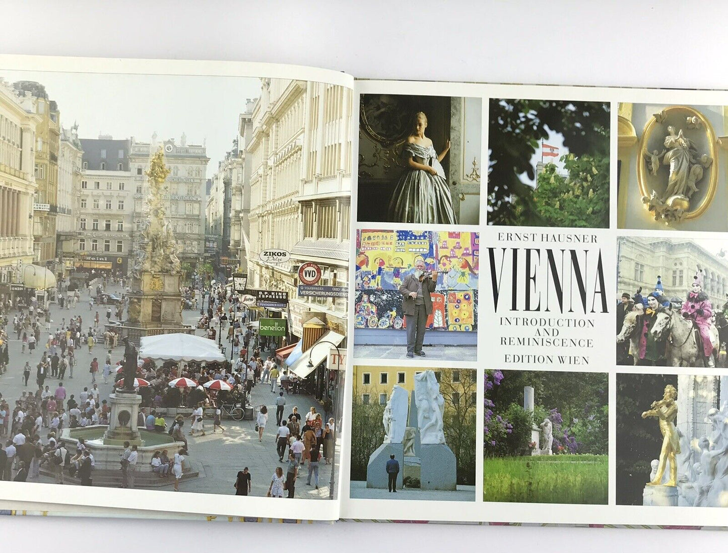Vienna by Ernst Hausner (Hardcover 1998) 177 Colour Photos of the Beautiful City