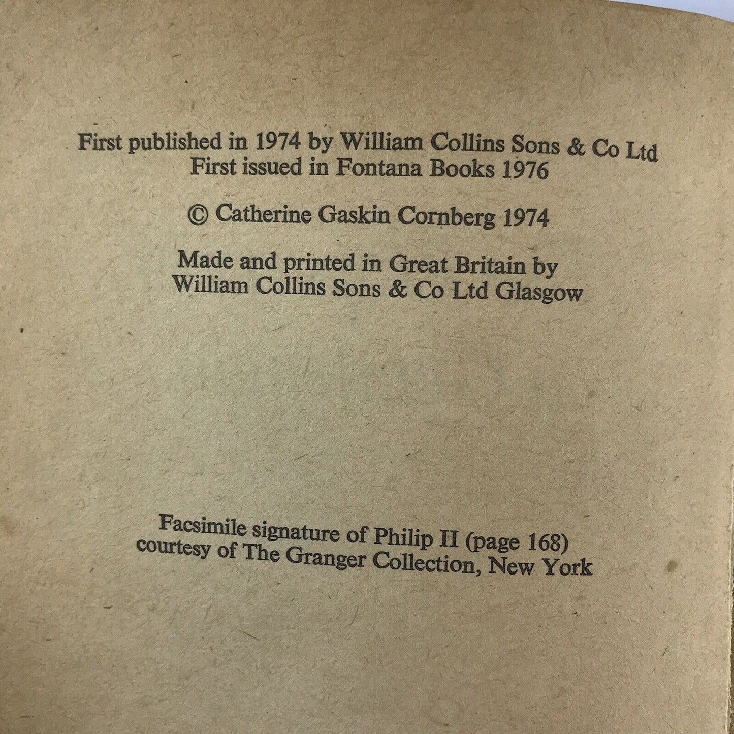 Property of a Gentleman by Catherine Gaskin - Rare Vintage Paperback - Free Post