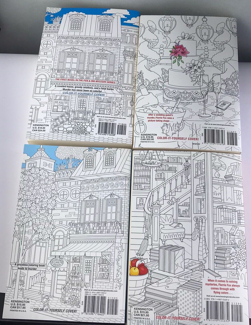 Pen & Ink Murder Mystery Books 1-4 By Krista Davis, Color Me Murder (Paperbacks)