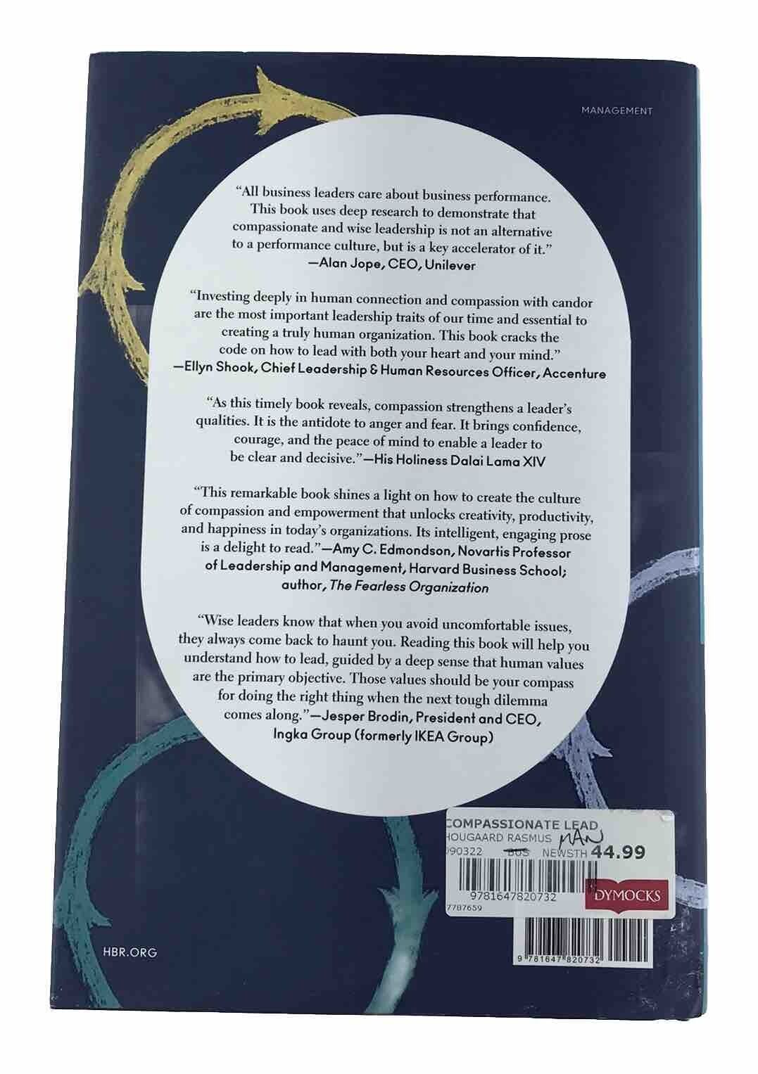 Compassionate Leadership: How to Do Hard Things in a Human Way (Hardcover 2022)