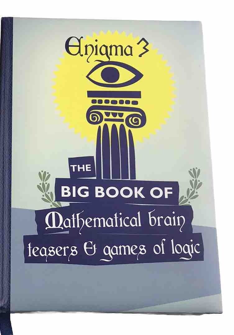 Enigma Book Bundle - Book 1 & Book 3 - Hardcover Brain-Teasers & Games Of Logic