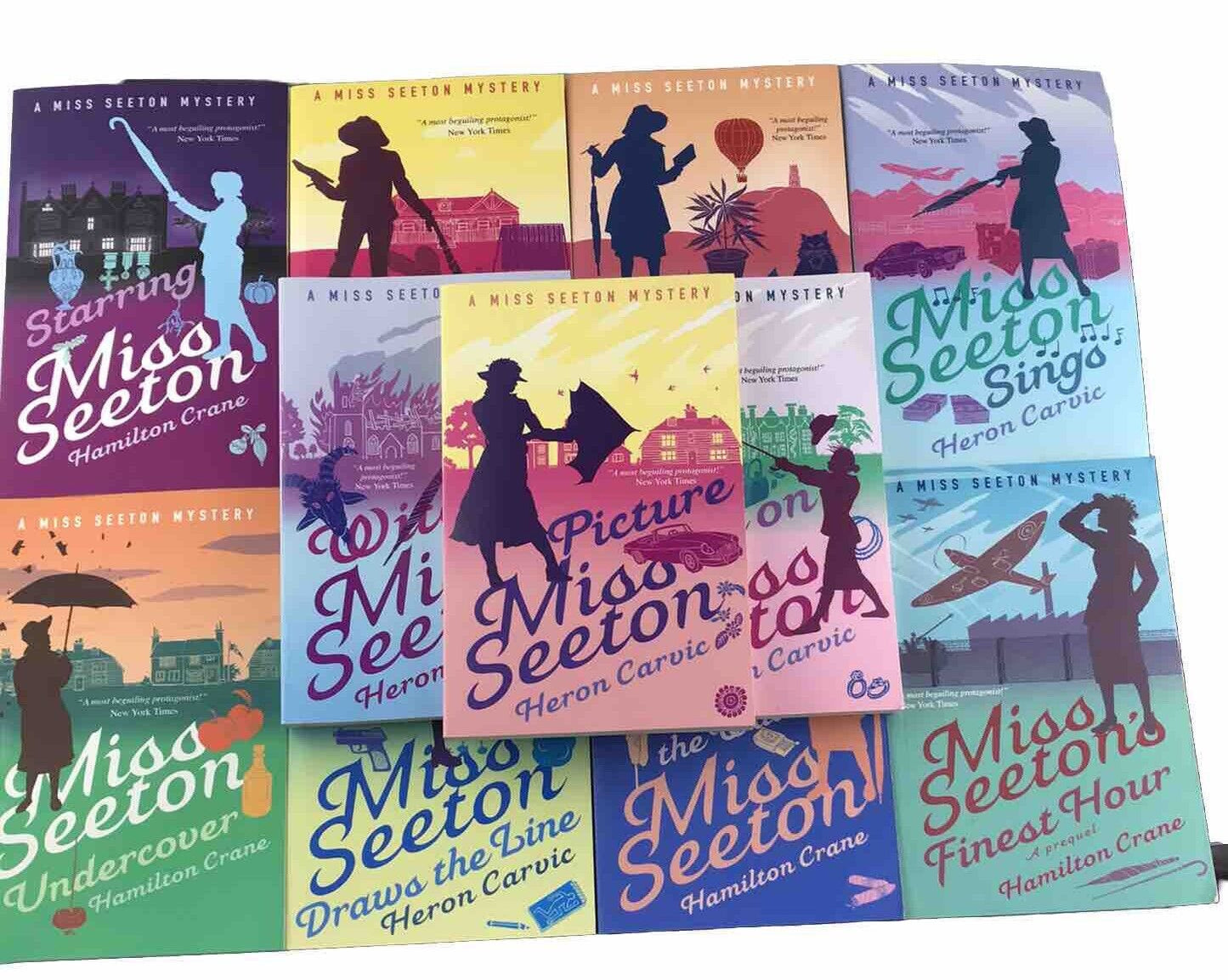 A Miss Seeton Mystery 11x Book Bundle by Heron Carvic (Paperbacks) Books 1-5 …