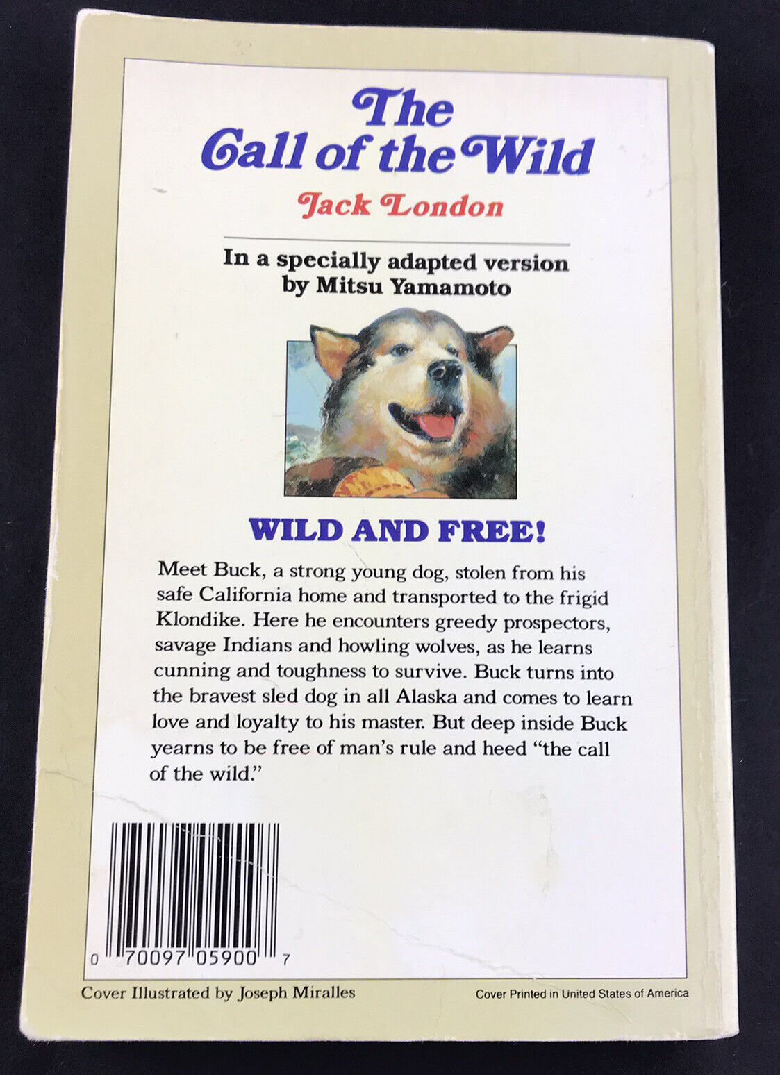 The Call of the Wild by Jack London Baronet Books Rare Vintage Illustrated