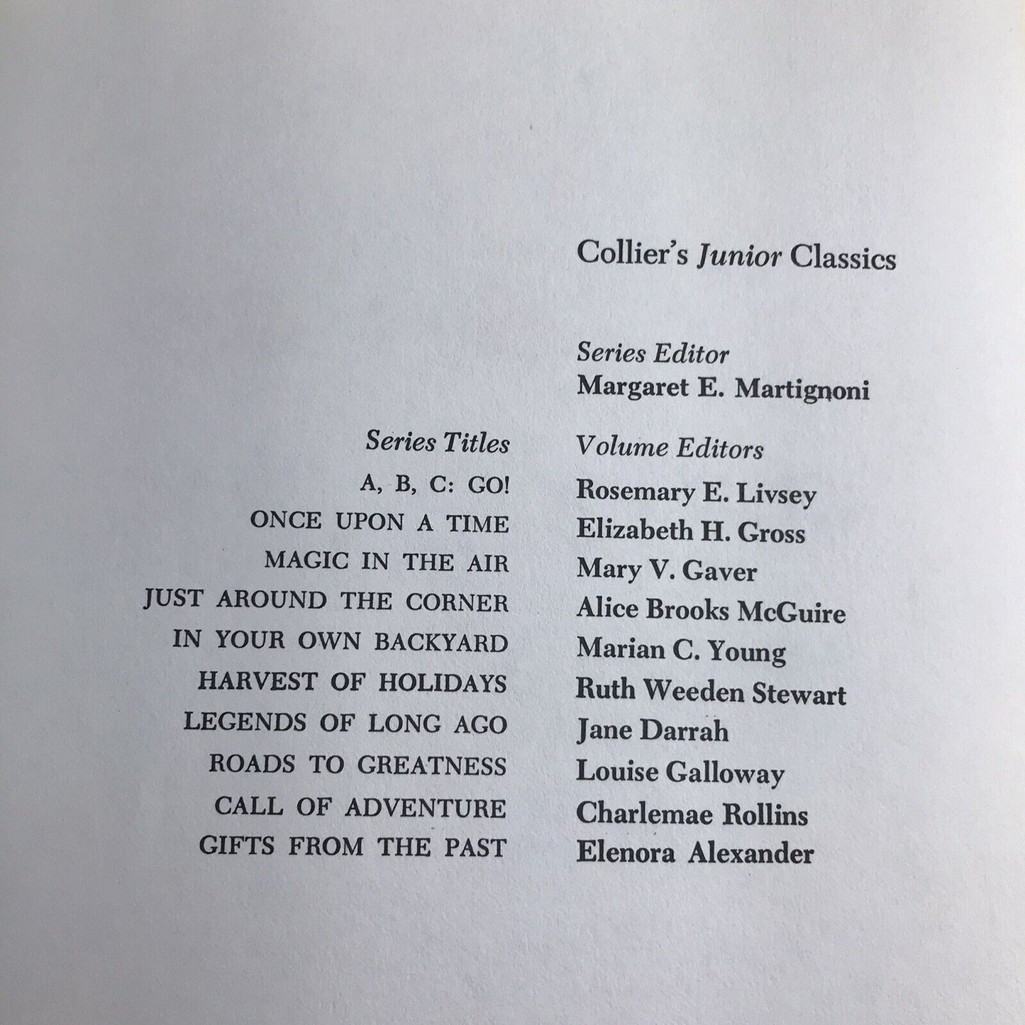 1962 First Edition Collier’s Junior Classics Books 2-5 RARE Illustrated Hardcove