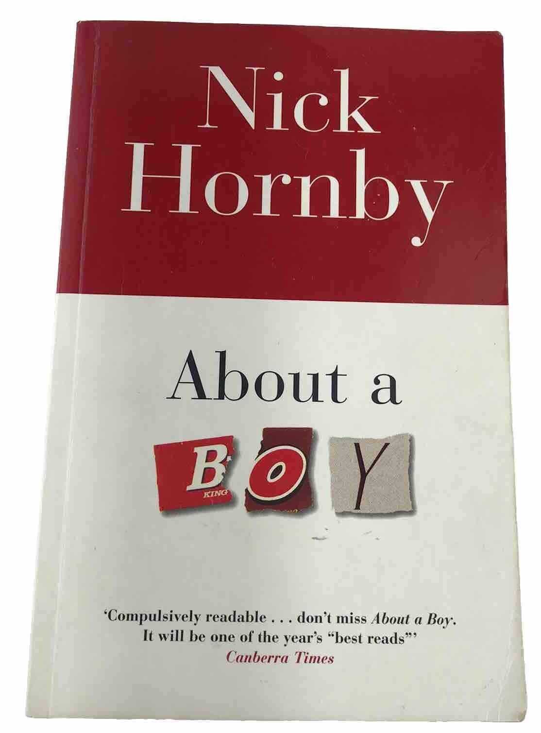 About a Boy by Nick Hornby (Early Edition Paperback, 1999)