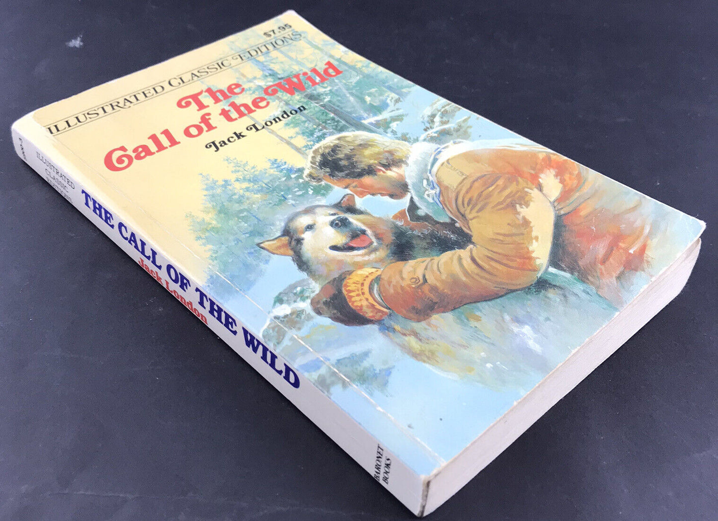 The Call of the Wild by Jack London Baronet Books Rare Vintage Illustrated