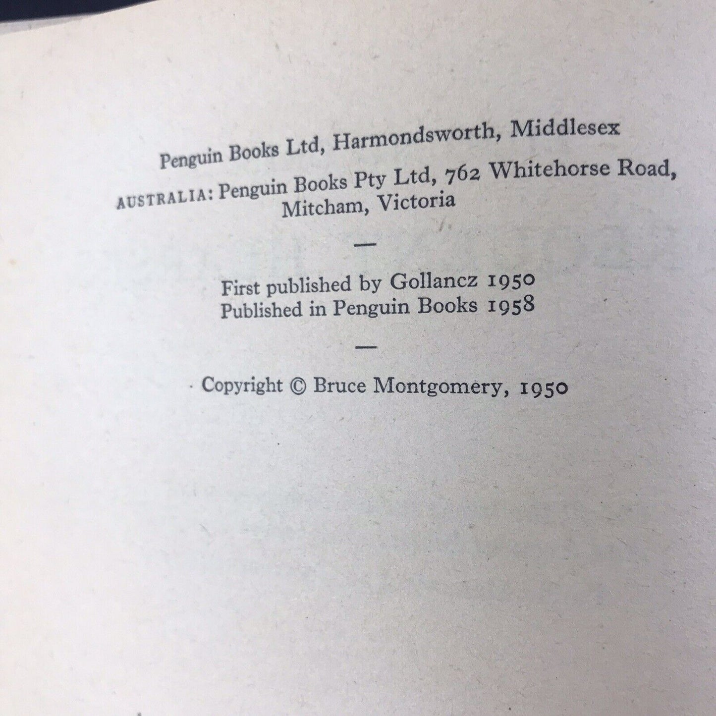 Frequent Hearses by Edmund Crispin Penguin Crime 1958 Professor Gervase Fen