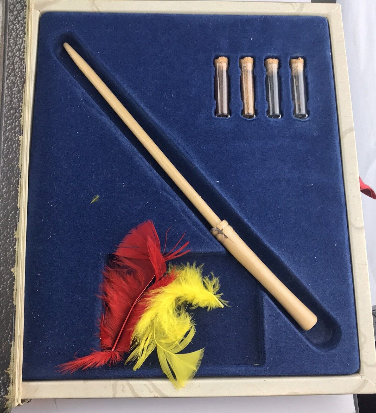 The Wandmaker's Guidebook Kids Hardcover Activity Book *with Wand feather* Magic