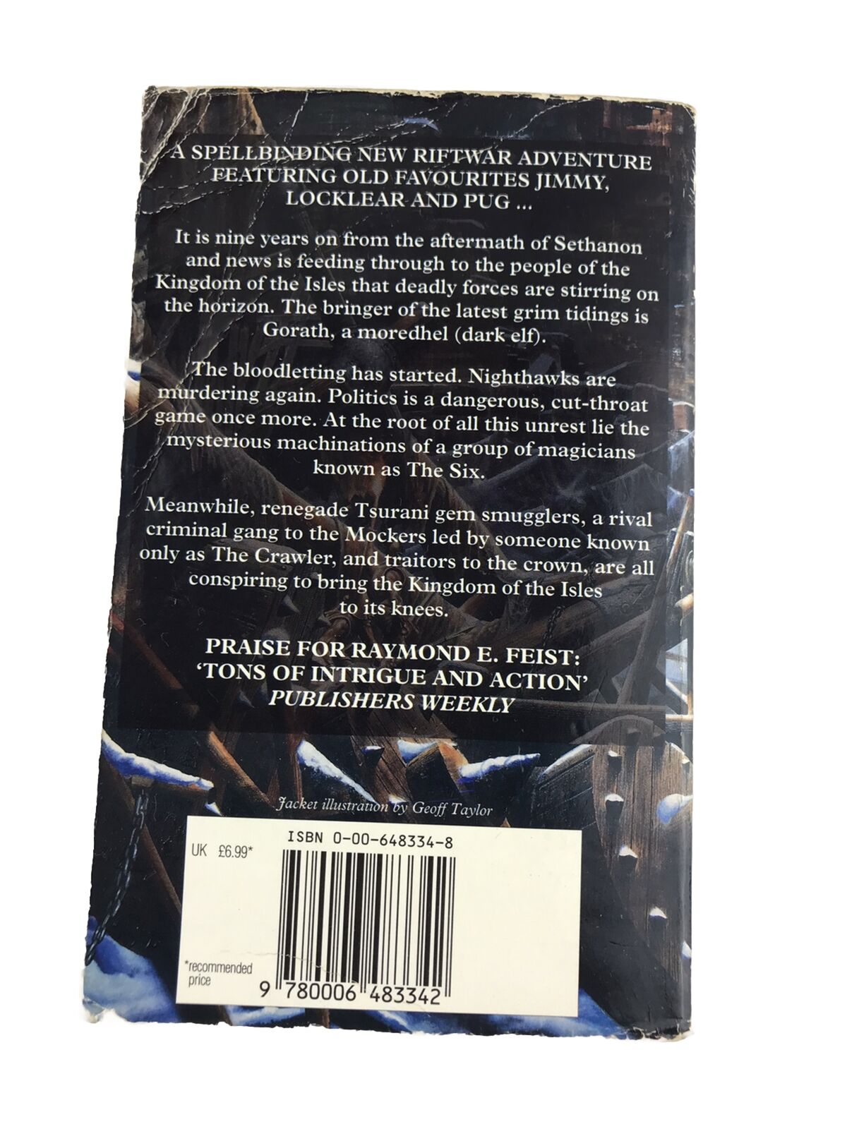 The Riftwar legacy: Krondor: the betrayal by Raymond E Feist (Paperback)