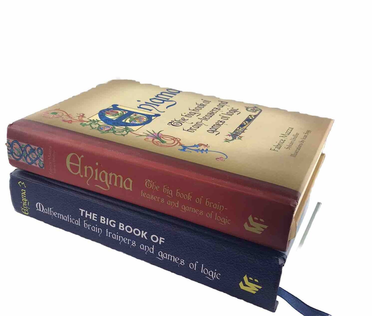 Enigma Book Bundle - Book 1 & Book 3 - Hardcover Brain-Teasers & Games Of Logic