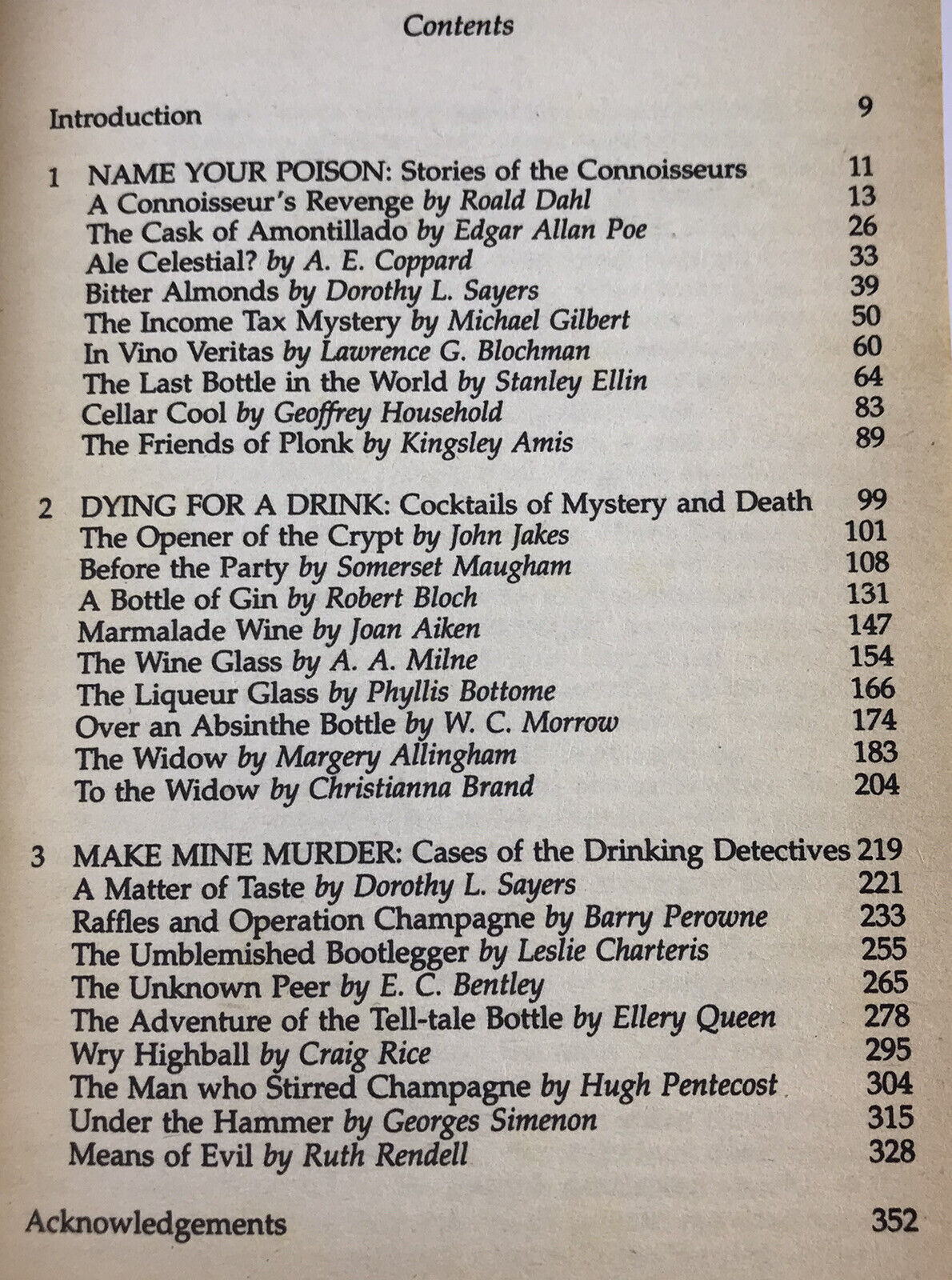 Murder by the Glass, Short Stories By Ruth Rendell, Ronald Dahl, Edgar Alan Poe