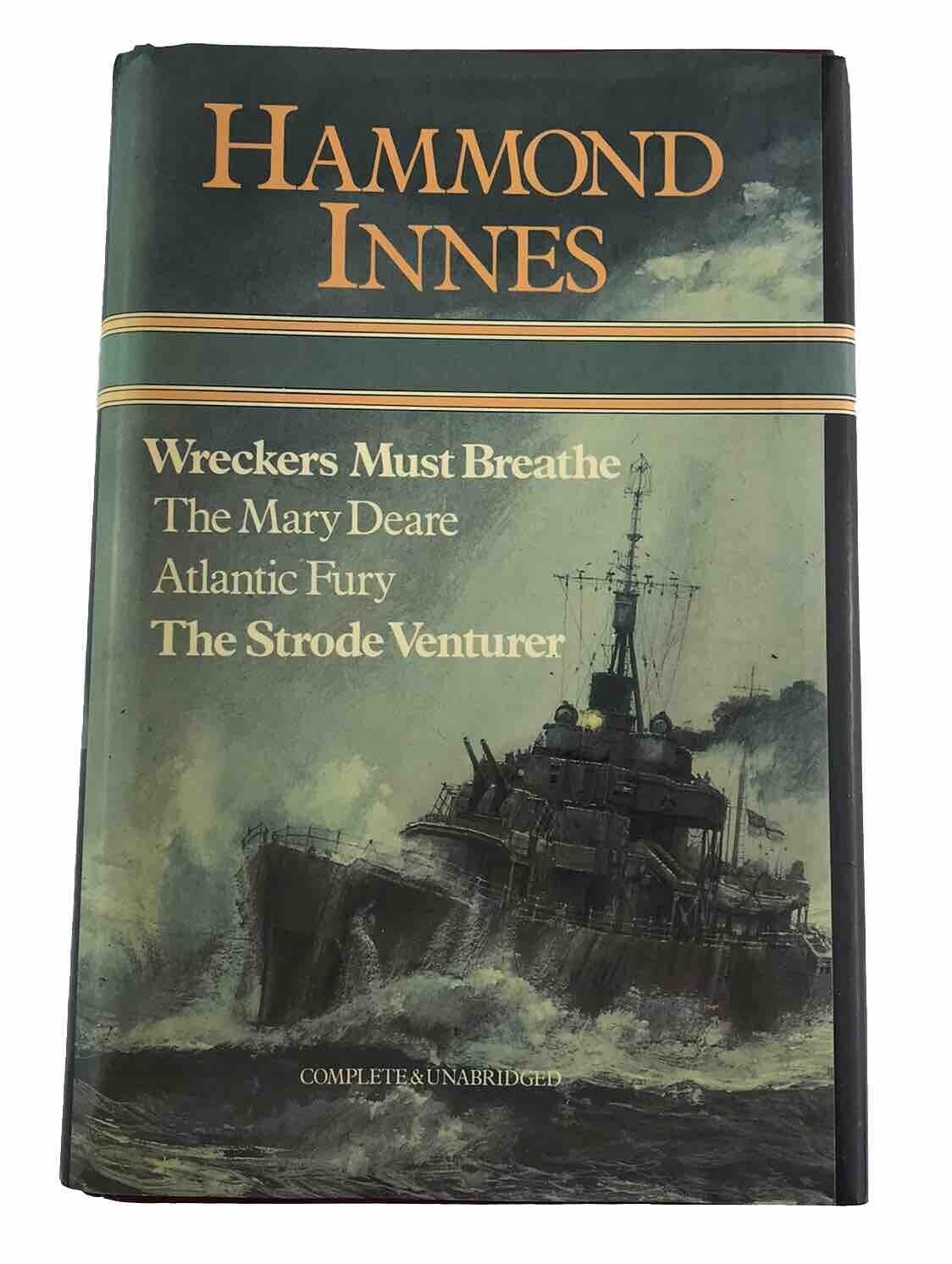 Atlantic Fury by Hammond Innes (Hardcover 1984) PLUS Three Other Novels