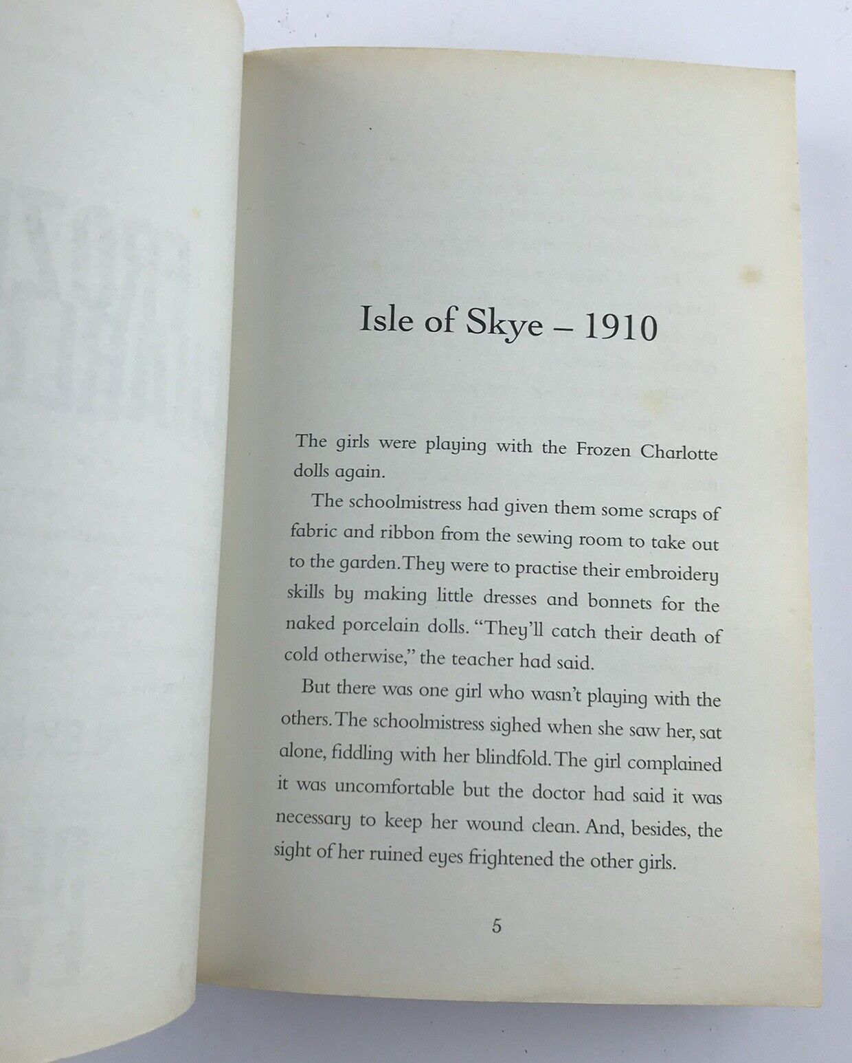 Frozen Charlotte by Alex Bell (Paperback 2015) Book #1 Red Eye Series