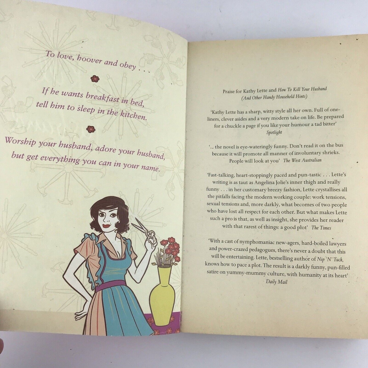 How to Kill Your Husband (and other handy household hints) by Kath Lette PB
