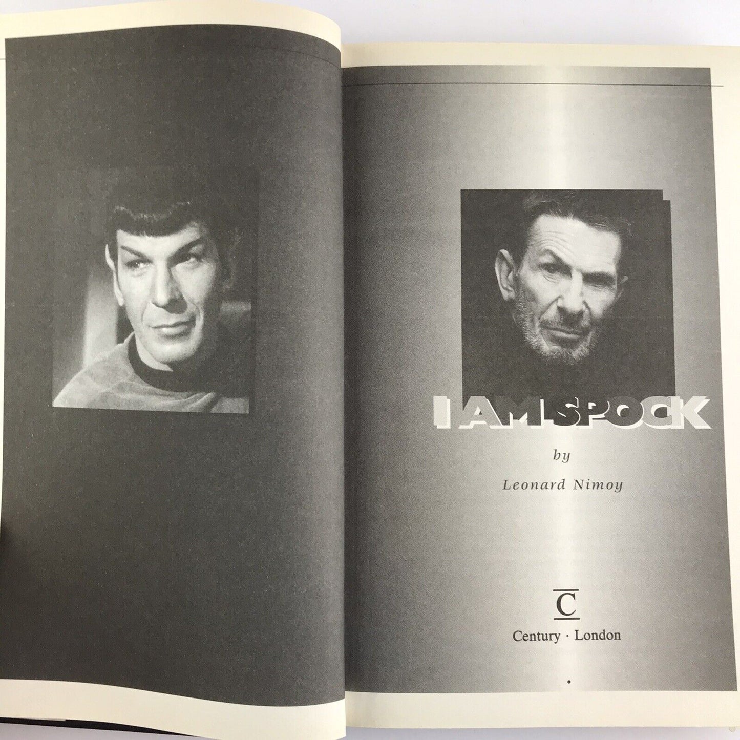 I am Spock by Leonard Nimoy (Hardcover First Edition 1995) Star Trek
