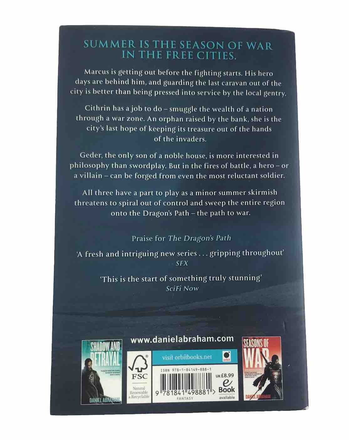 The Dragon's Path: Book 1 of The Dagger and the Coin By Daniel Abraham PB 2012