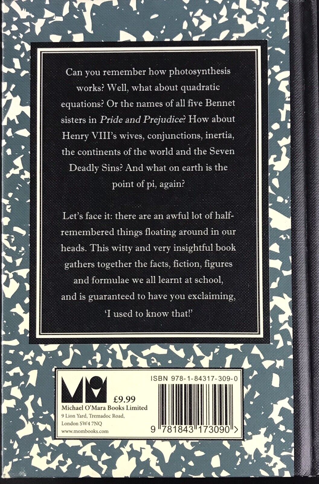 I Used To Know That by Will Williams & Caroline Taggart Hardcover