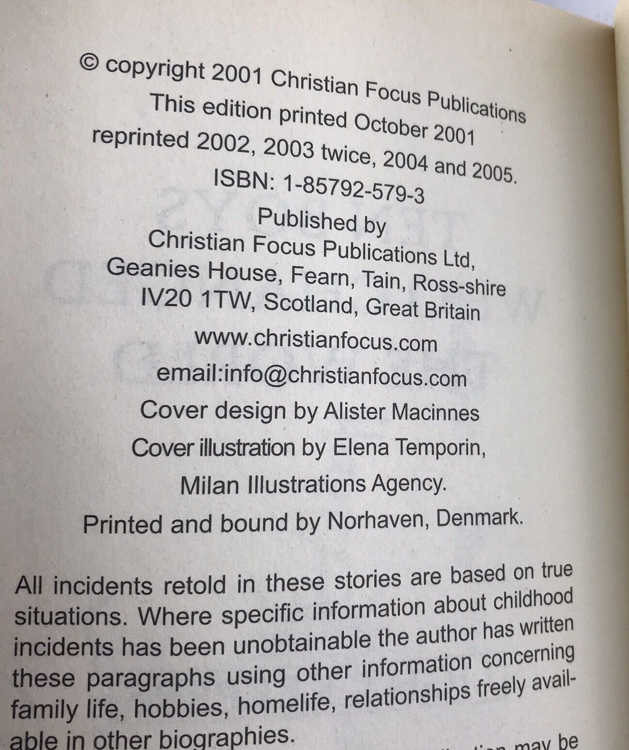 Ten Boys Who Changed the World (Lightkeepers) By Irene Howat (Paperback 2005)