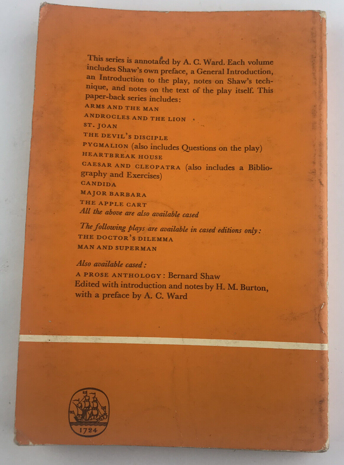 St. Joan by George Bernard Shaw (Paperback, 1966) Vintage, A Chronicle Play