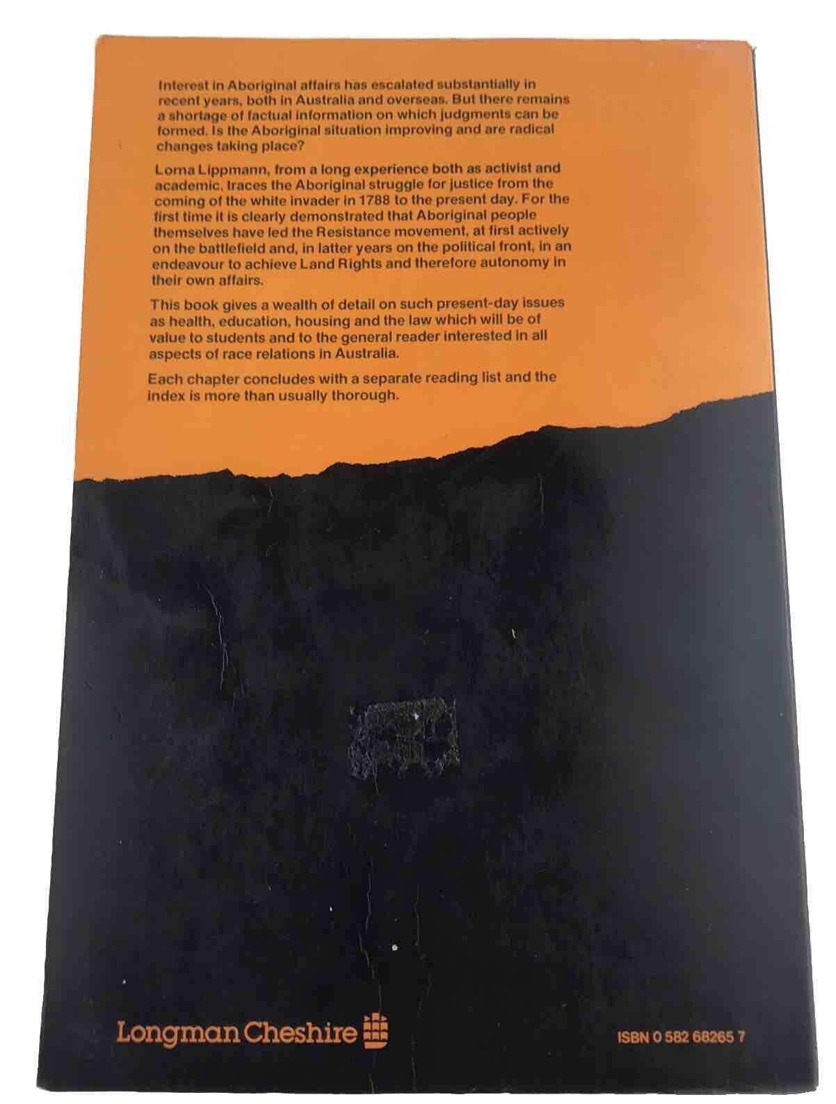 Generations of Resistance: The Aboriginal Struggle for Justice by Lorna Lippmann