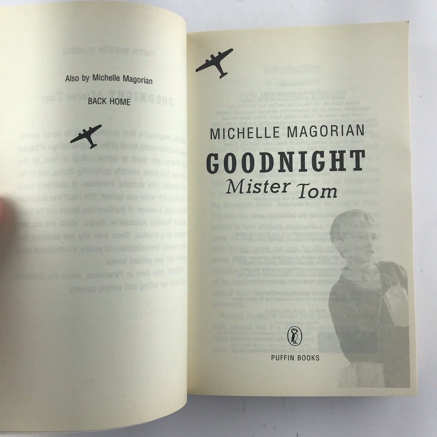Goodnight Mister Tom by Michelle Magorian (Puffin Modern Classic Paperback 2003)