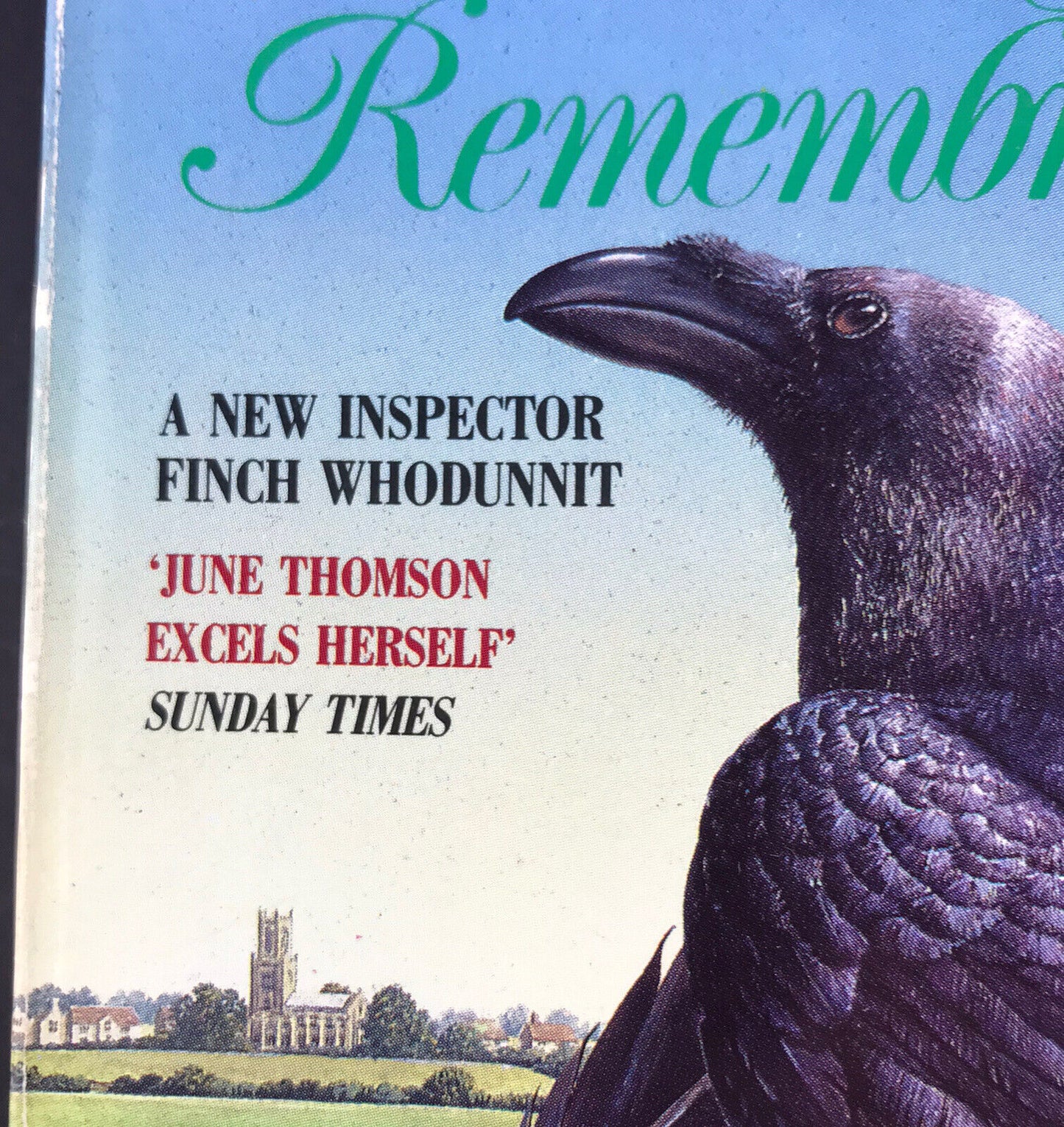 Sound Evidence & Rosemary For Remembrance By June Thomson, Inspector Finch Books