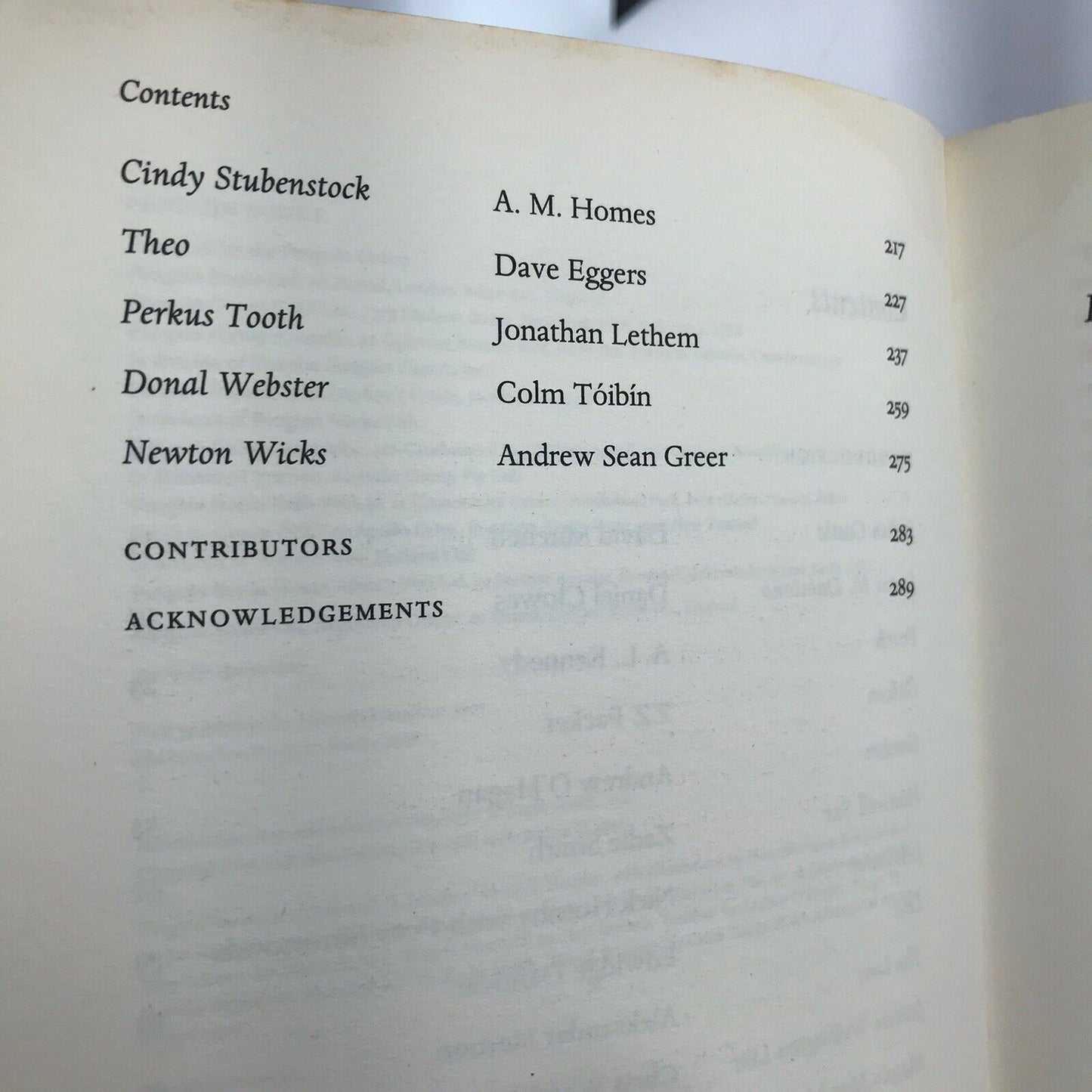 The Book of Other People - Edited by Zadie Smith (PB - 23 Short Stories)