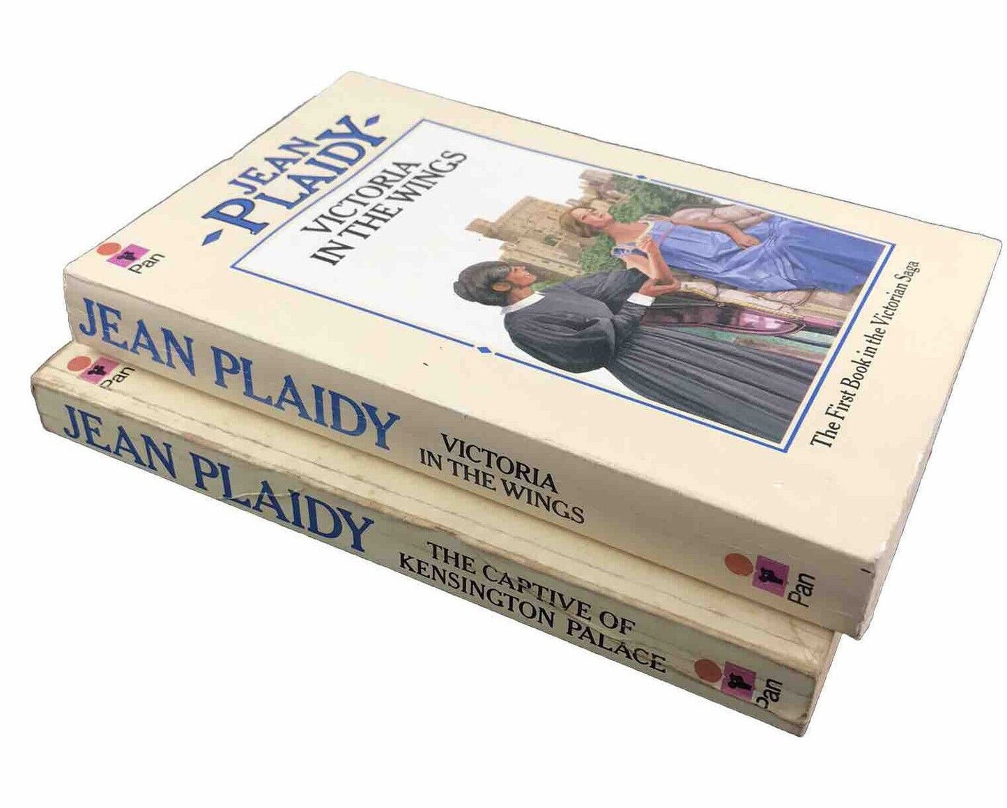 Victoria in the Wings + Captive Kensington Palace Victorian Saga By Jean Plaidy