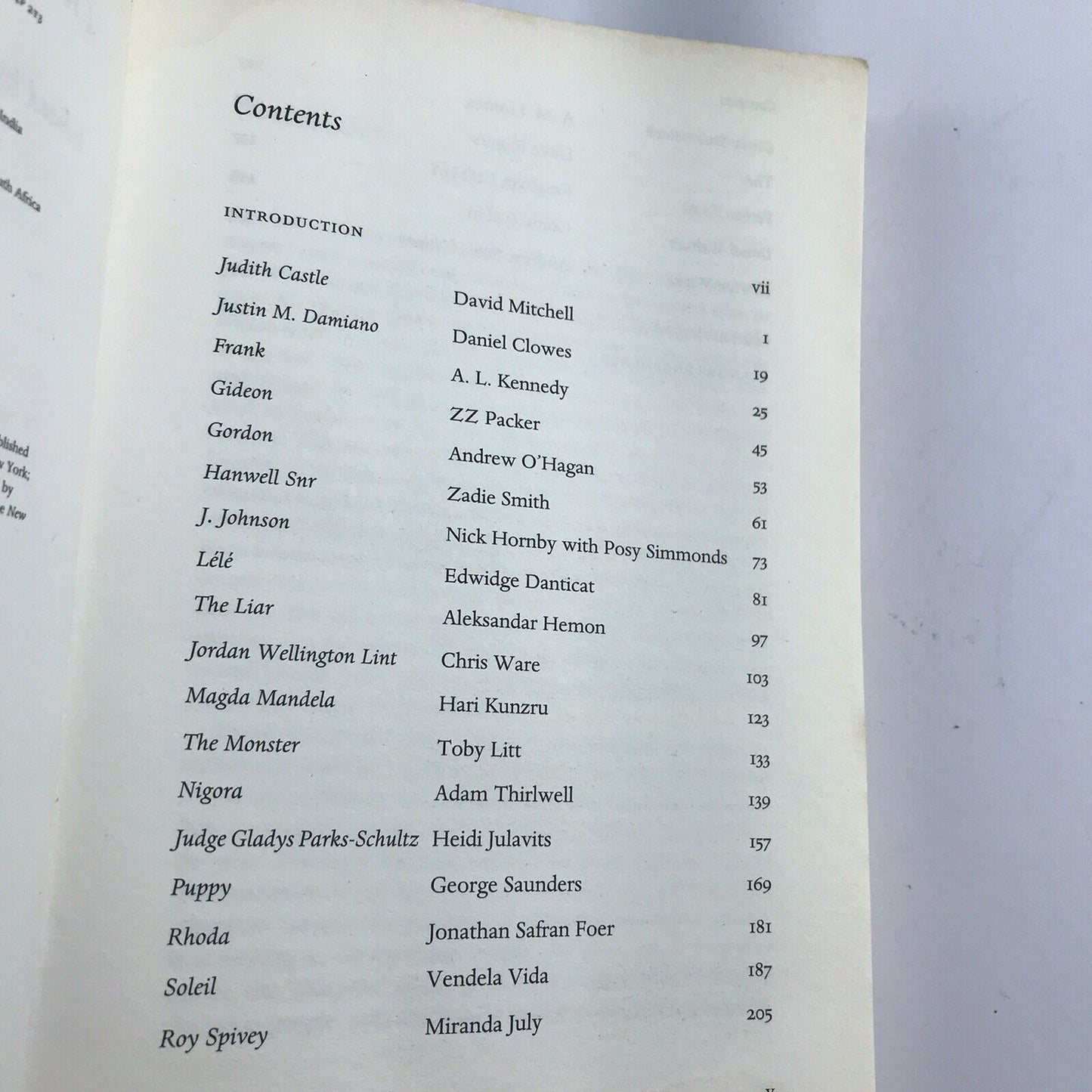 The Book of Other People - Edited by Zadie Smith (PB - 23 Short Stories)