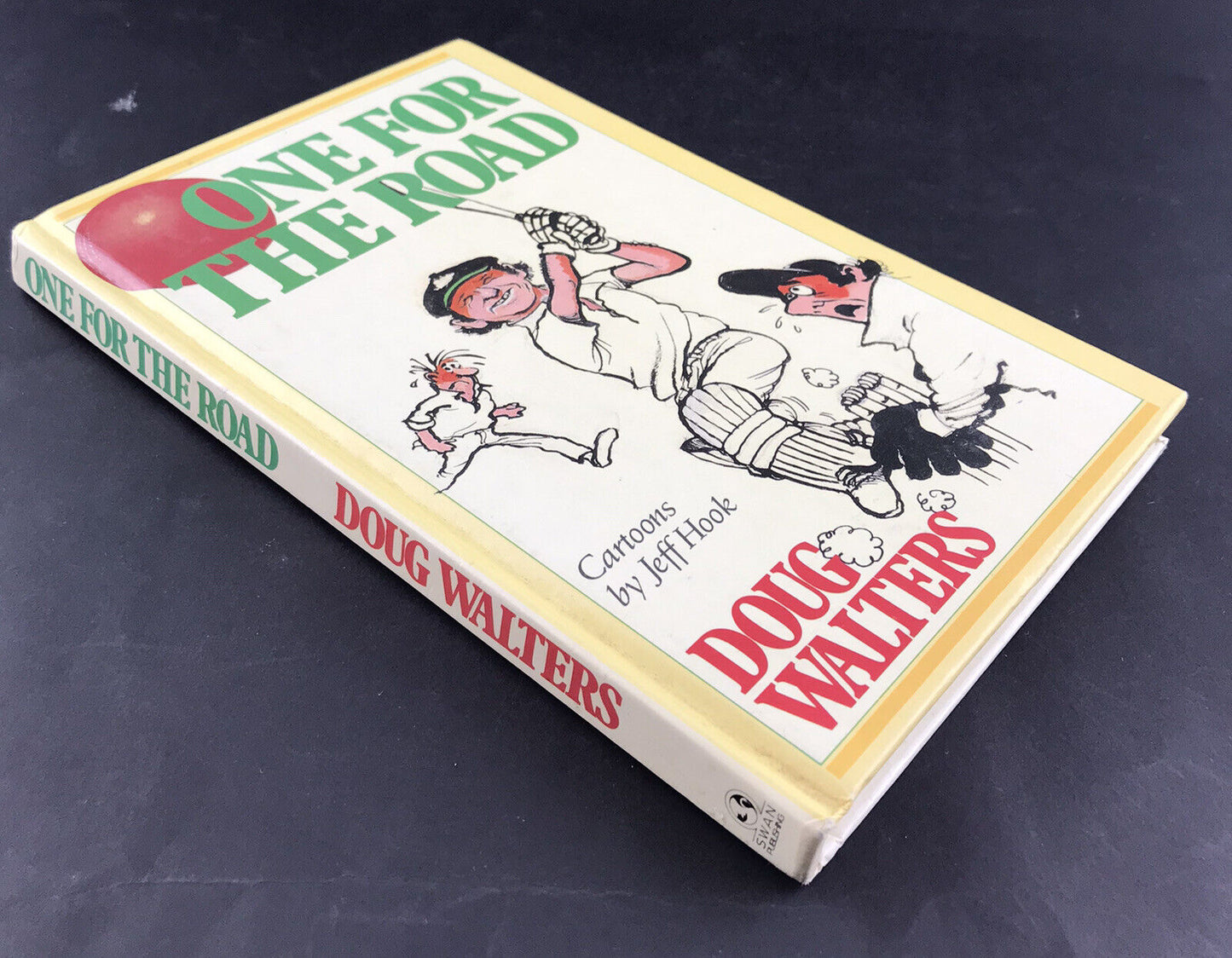 One For The Road By Doug Walters - Cartoons By Jeff Hook - Hardcover 1988