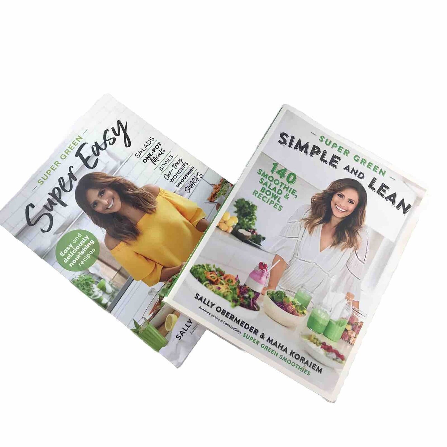 2x Queens Of Greens Cookbooks Bundle | Super Green; Super Easy & Simple and Lean