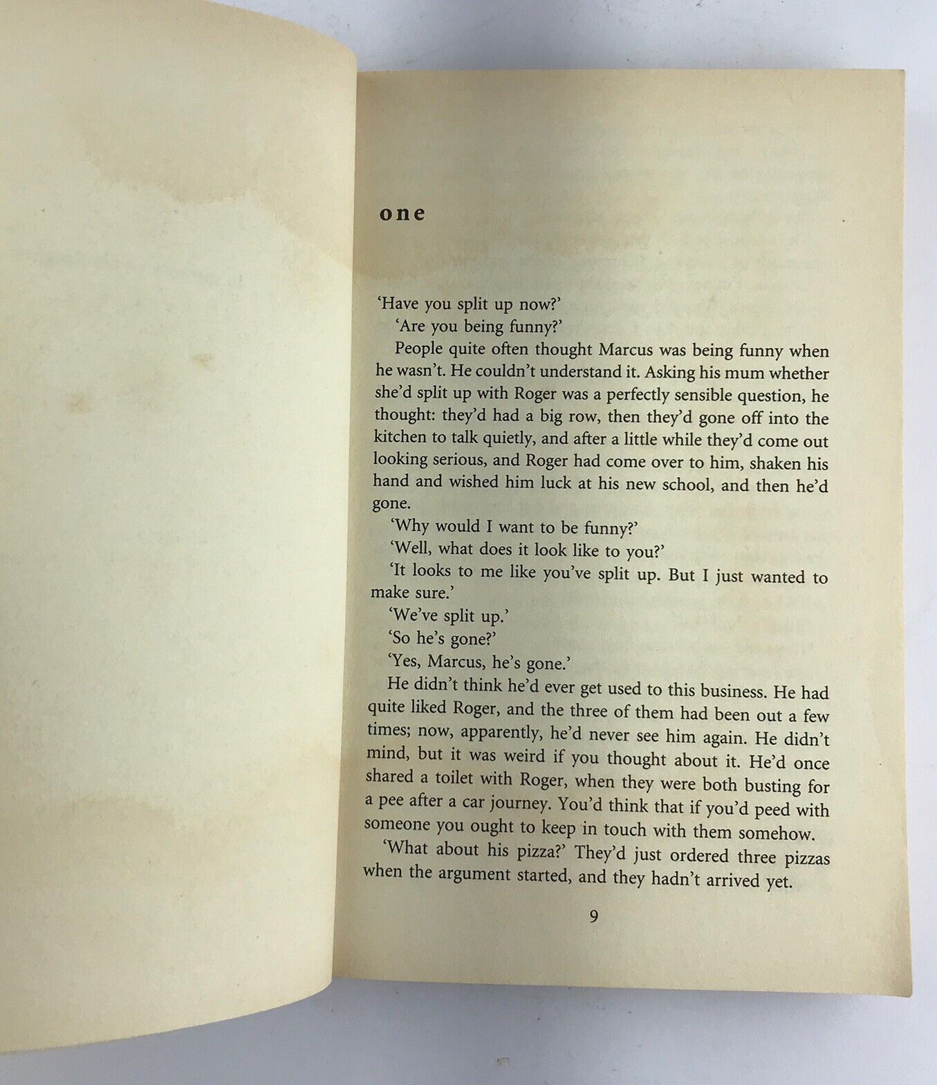 About a Boy by Nick Hornby (Early Edition Paperback, 1999)