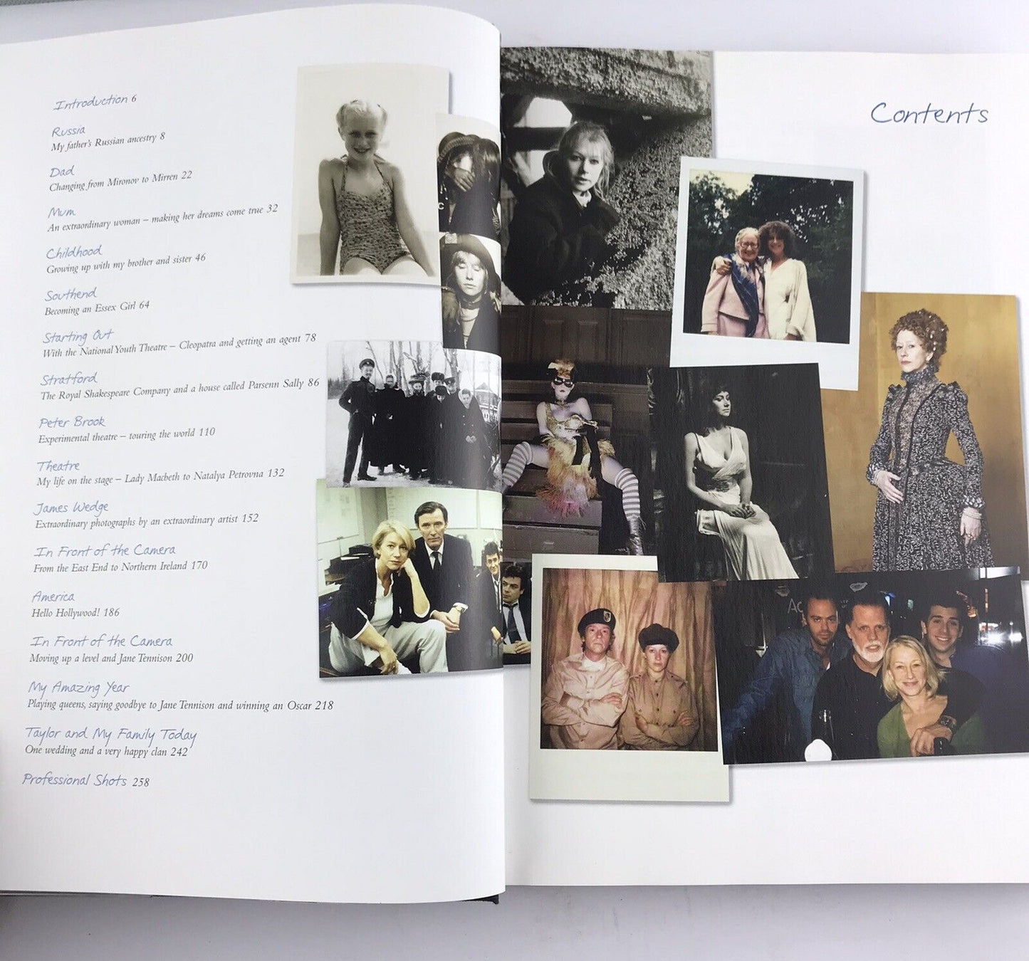 RARE! In the Frame: My Life in Words and Pictures by Helen Mirren (2008) MINT HC