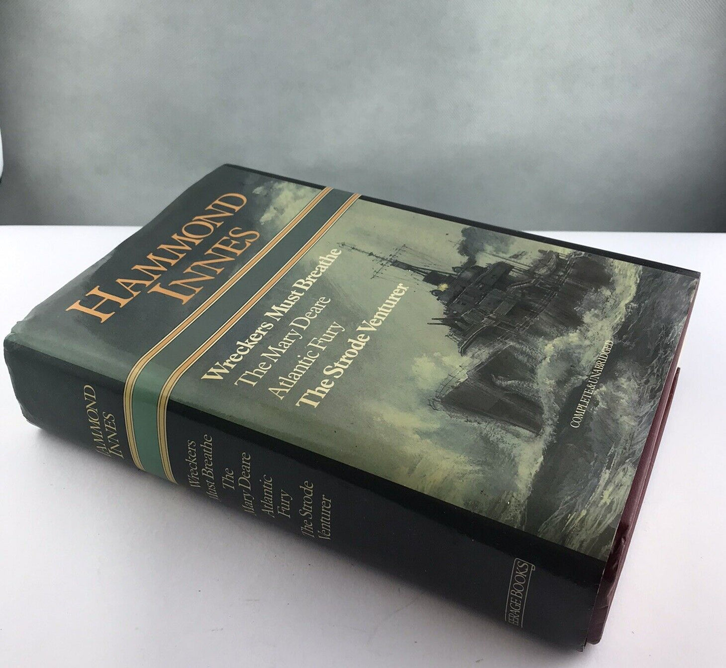 Atlantic Fury by Hammond Innes (Hardcover 1984) PLUS Three Other Novels