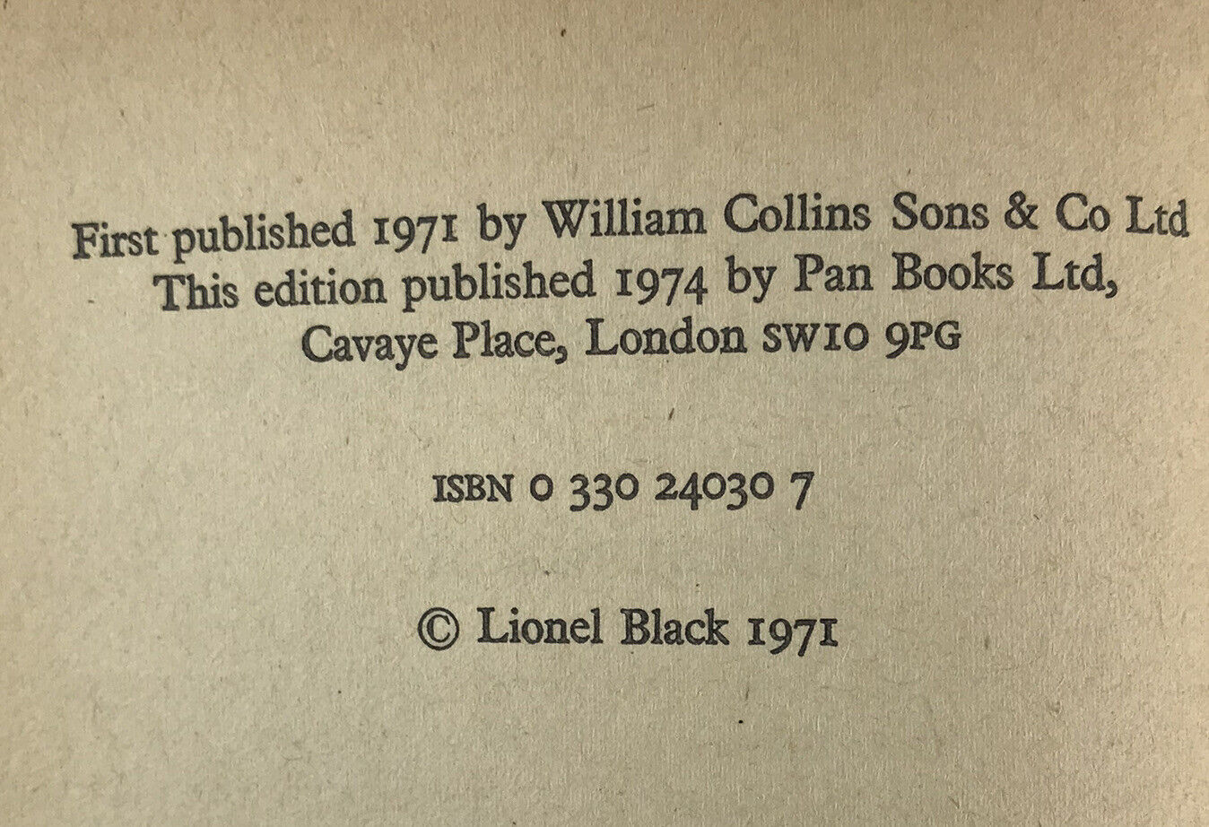 Death Has Green Fingers By Lionel Black 1974 Rare Vintage 70s Crime Novel