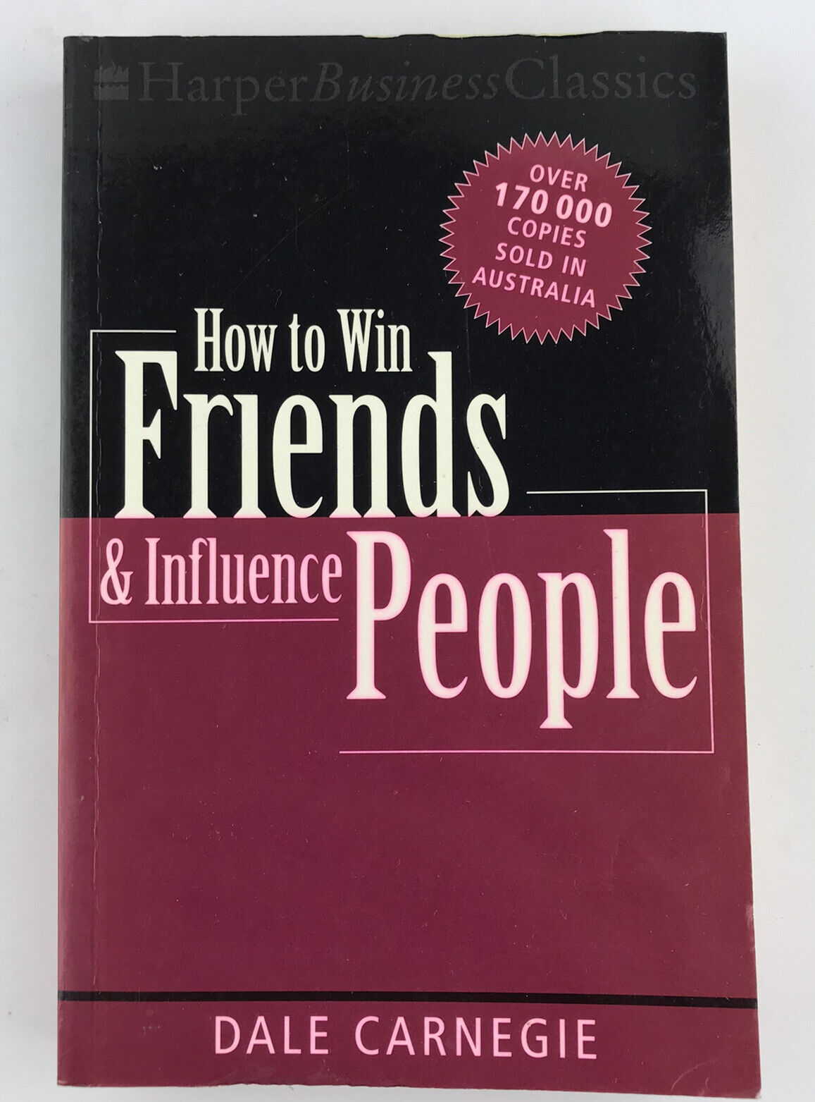 How to Win Friends & Influence People By Dale Carnegie Paperback Self Help