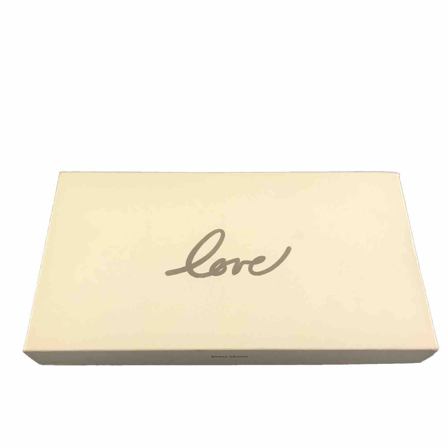 Solid Brass Love Decorative Home Accessory