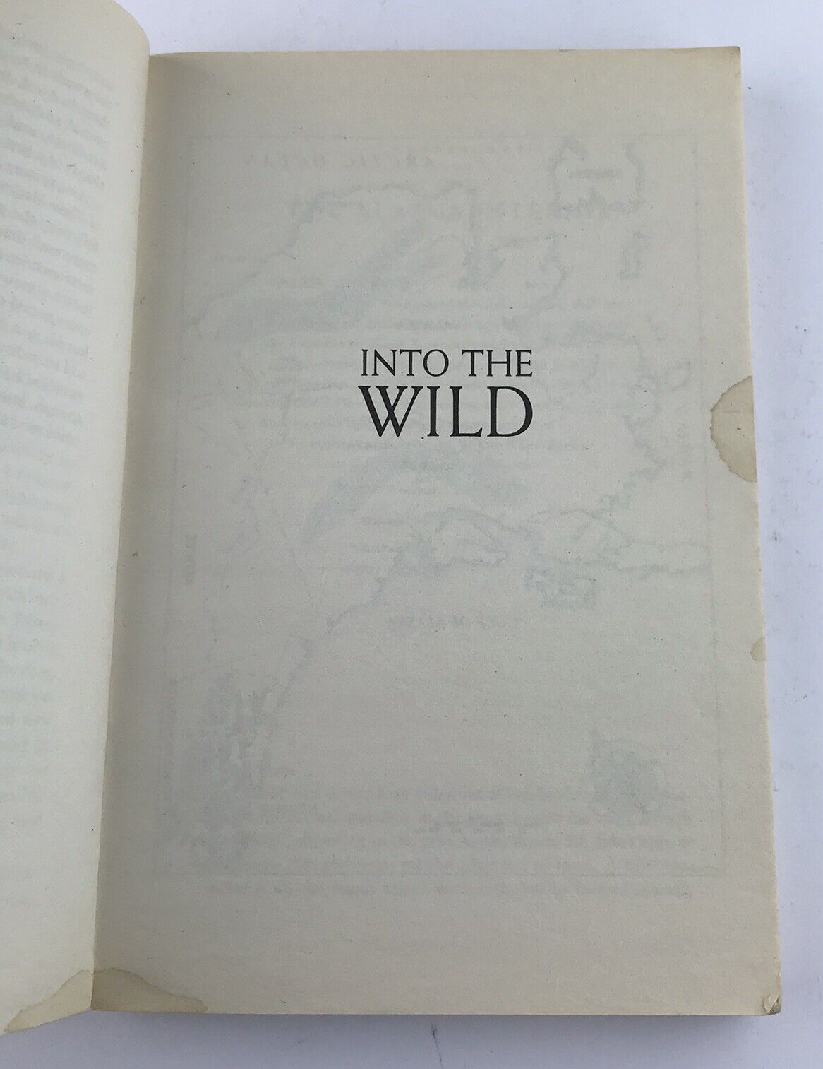 Into the Wild by  Jon Krakauer (Illustrated Paperback 1998)