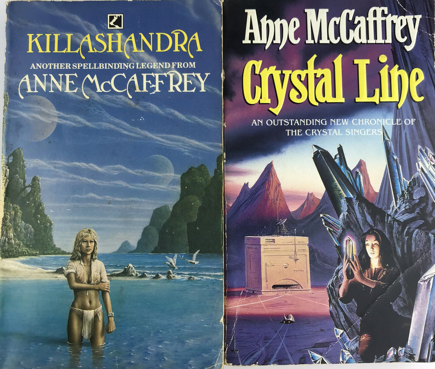 Anne McCaffrey -Killashandra & Crystal Line, Books 2 & 3 Crystal Singers Trilogy