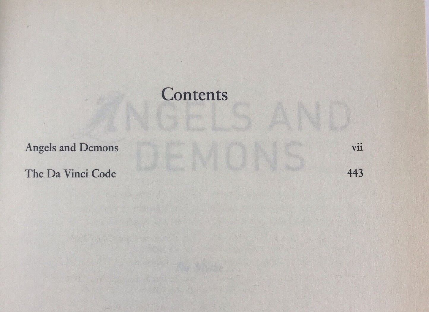 Dan Brown Robert Langdon Omnibus Angels and Demons The Da Vinci Code Conspiracy