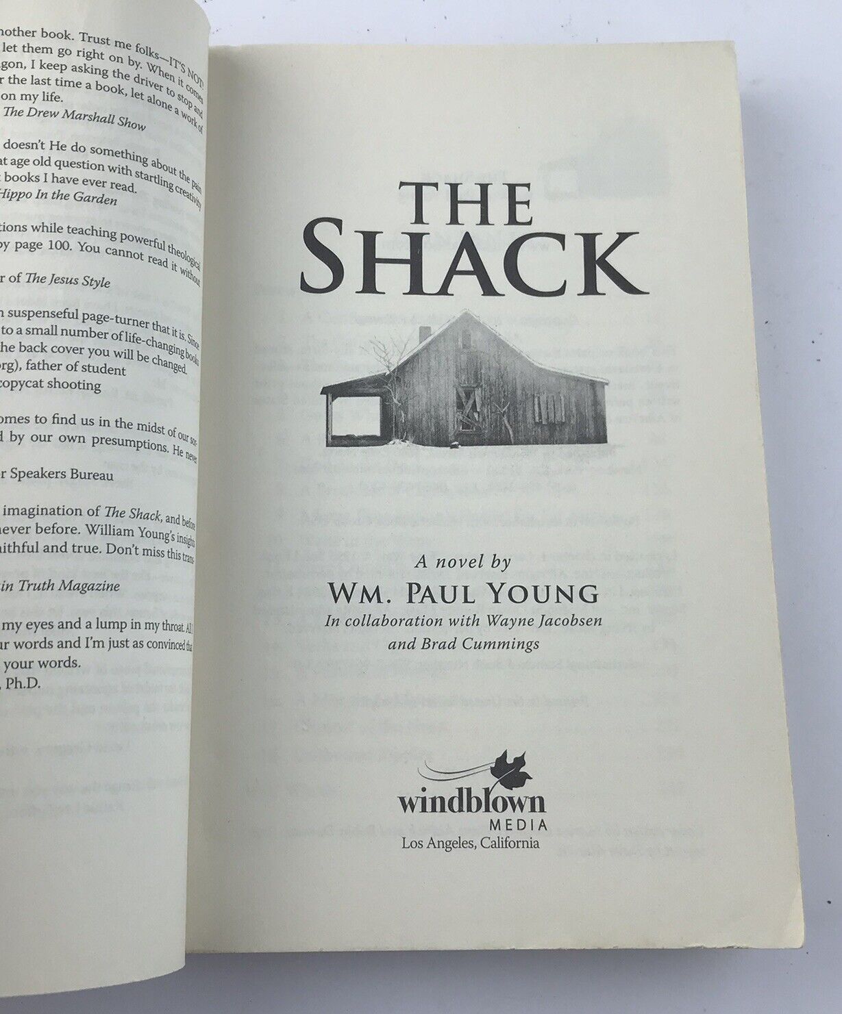 The Shack: Where Tragedy Confronts Eternity by William P. Young (Paperback 2007)