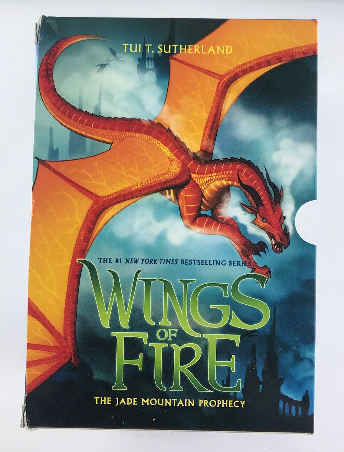 5x Wings of Fire Books 3 6 7 8 10 Boxed Set By Tui T.  Sutherland Moon Rising