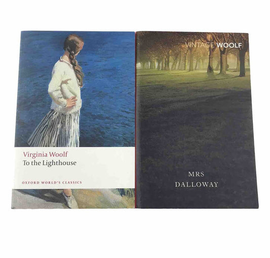 To the Lighthouse & Mrs Dalloway Book Bundle by Virginia Woolf (Paperbacks)