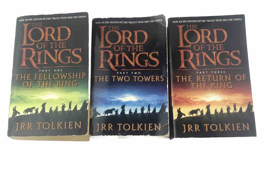 THE LORD OF THE RINGS Books 1-3 Bundle J. R. R. Tolkien PB Film Tie-in