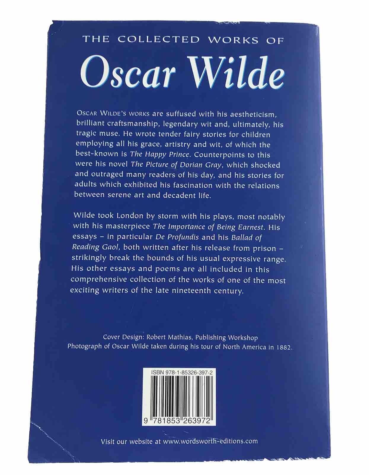 The Collected Works of Oscar Wilde (Paperback 1997) The Picture of Dorian Gray