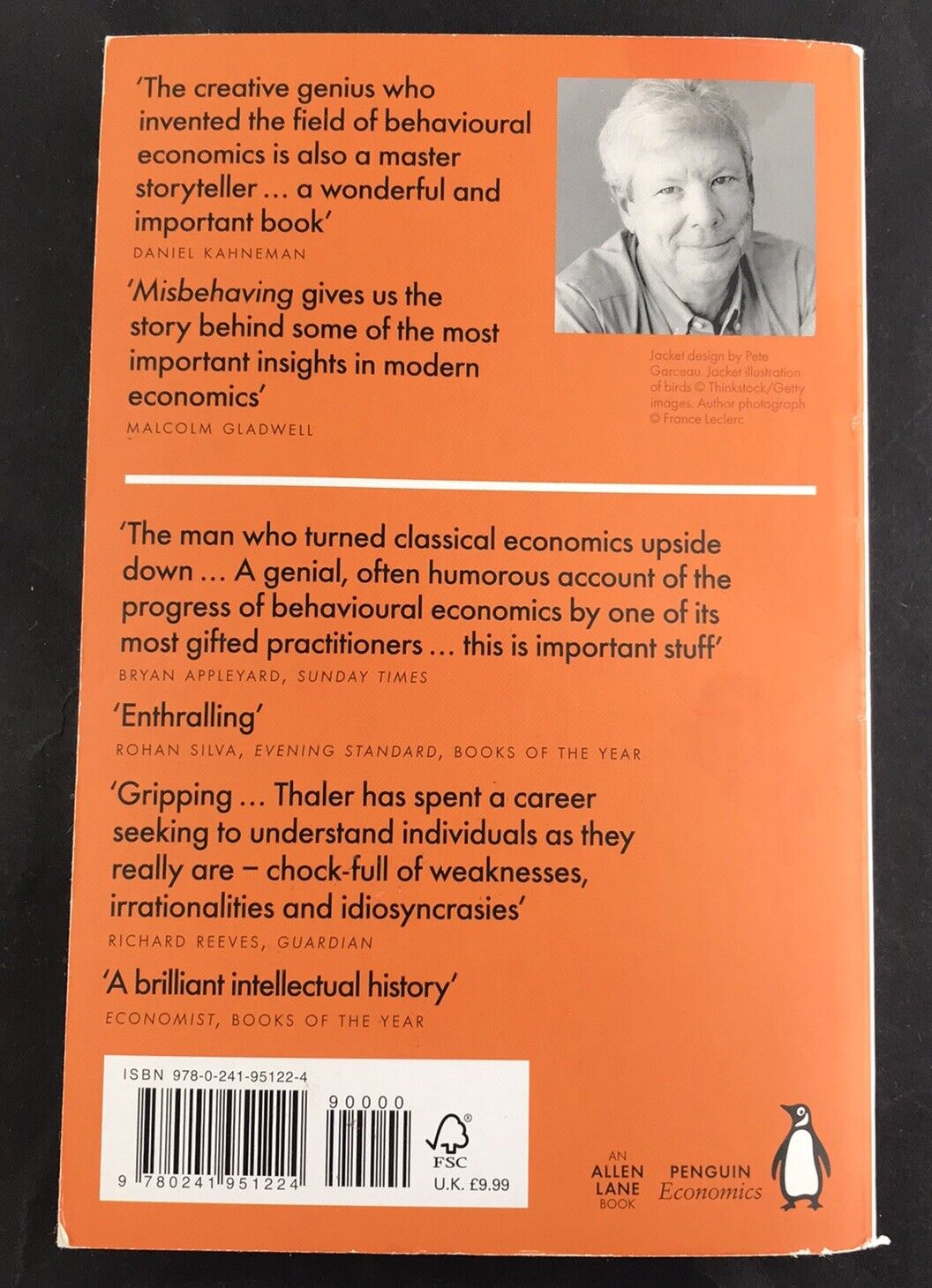 Misbehaving: the making of behavioural economics by Richard H Thaler (Paperback)