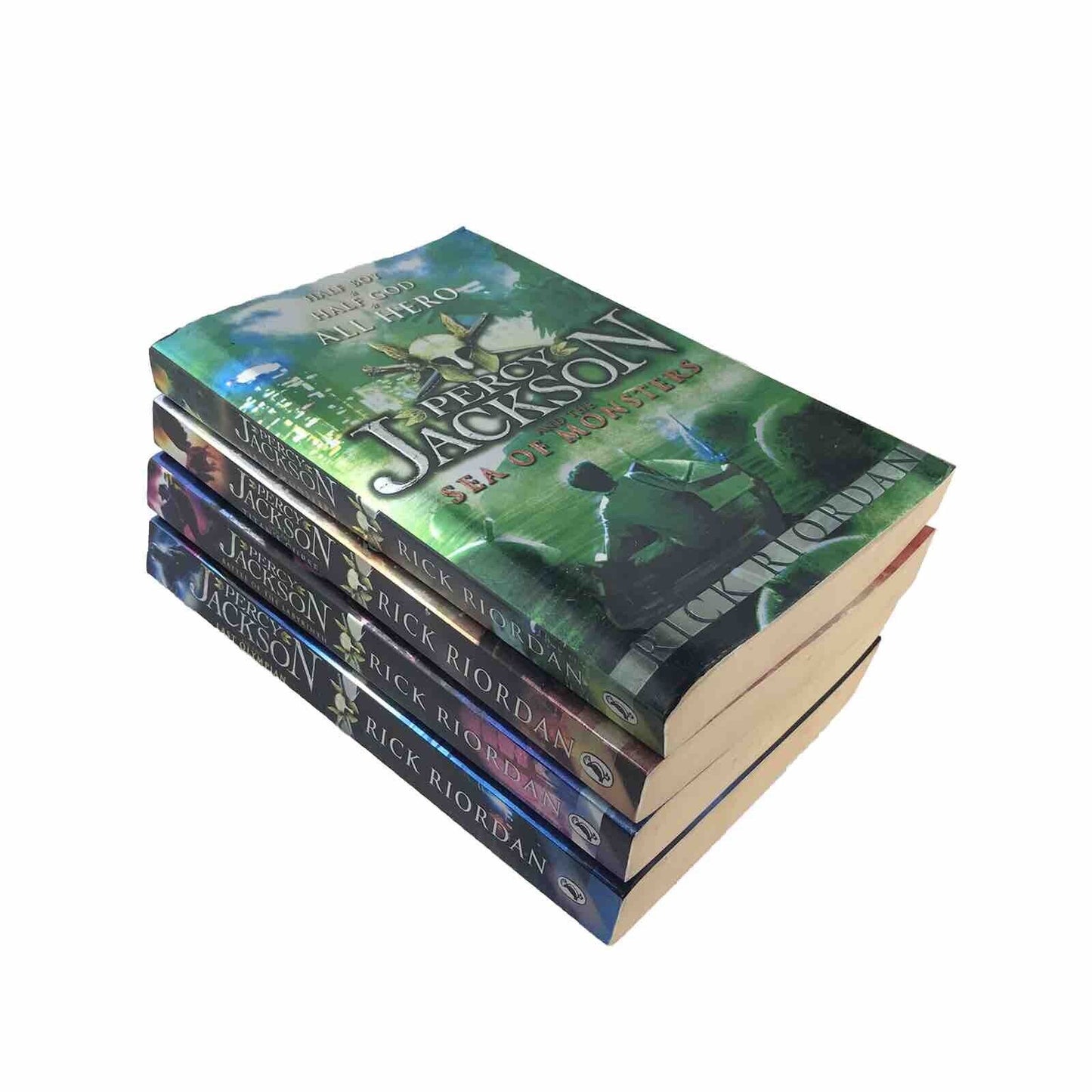 Percy Jackson Book Bundle by Rick Riordan (Paperbacks 2010) Books 2-5