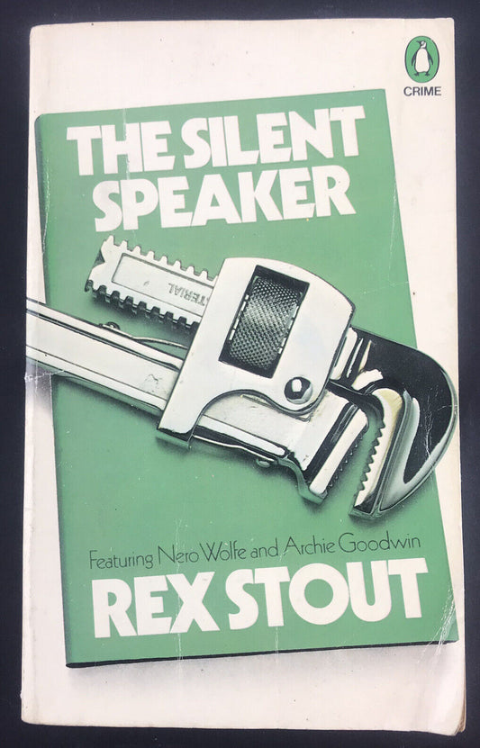 The Silent Speaker by Rex Stout (RARE Penguin Paperback, 1977) Book