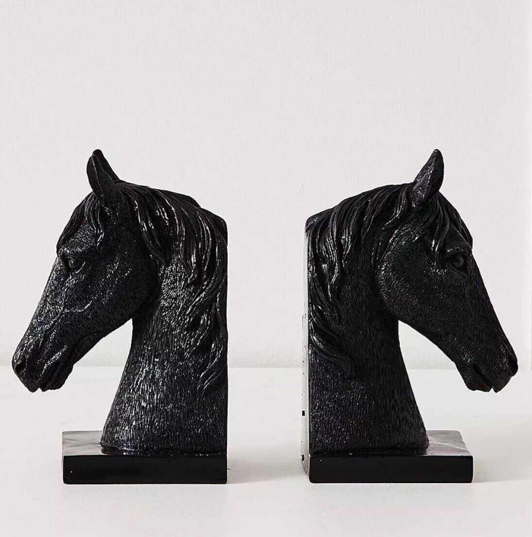 Horse Head Bookends - Set of Two