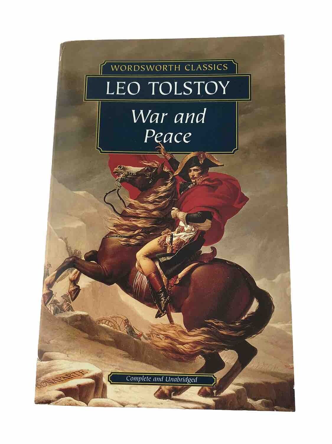 War and Peace by Leo Tolstoy Wordsworth Classics (Paperback 2001)